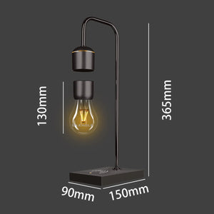 Magnetic Levitating Floating Light With Wireless Charging