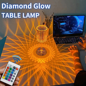 Amazing Crystal Touch Color Changing  Lamp